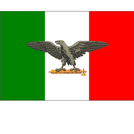 bandiera italia rsi in poliestere